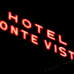 Neon sign of Hotel Monte Vista